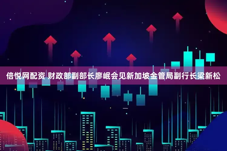 倍悦网配资 财政部副部长廖岷会见新加坡金管局副行长梁新松