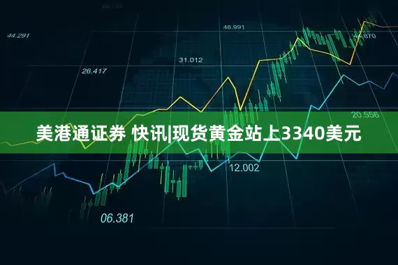美港通证券 快讯|现货黄金站上3340美元